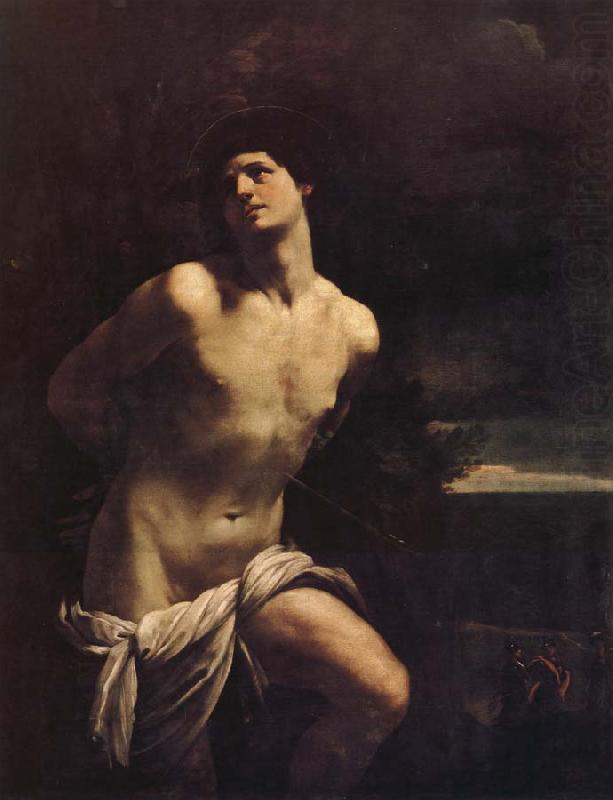 Guido Reni Saint Sebastien martyr dans un paysage oil painting picture